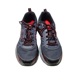 New Balance Lonoke Men Trail Running Shoes Grey Red MTLONLT1 Size 13